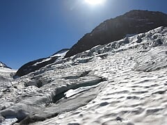 Glacier Adventure with Mia and Max Pegging fucking on a real Glacier