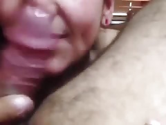 Girl Gets Cock Smacked In Face