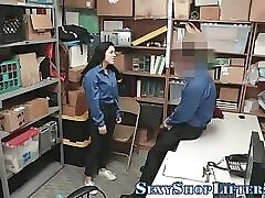 Real thieving teen plowed
