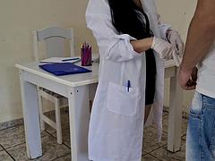 Kasallpimenta Doctor Gives In to Patients Big Cock