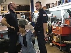 Gay cops in fuck Get pulverized by the police