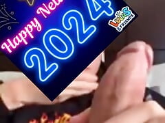 Hot boy share enjoy with boyfriend at new year night